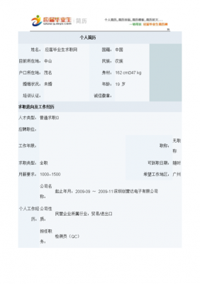 收银员简历范文（收银员应聘简历）-图2