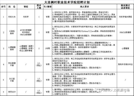 大连的职业学院招聘（大连职业技术学院公开招聘）-图2