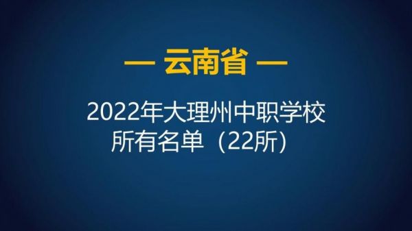 云南大理职业学院（云南大理职业学院面试时间2022）-图3