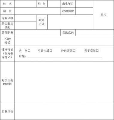 学生会纳新申请表范文（学生会纳新申请理由怎么写）-图2