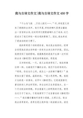 我与诗词作文范文（我与诗词的故事为题的作文）-图2