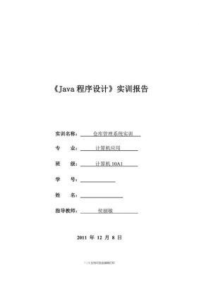 java实训报告范文（java实训内容）-图3