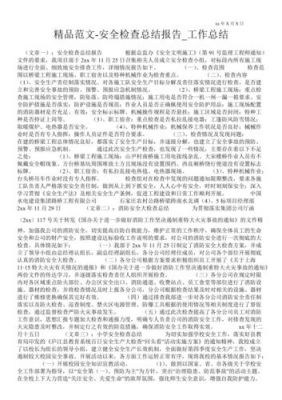 安全检查总结范文（安全检查总结发言稿）-图3