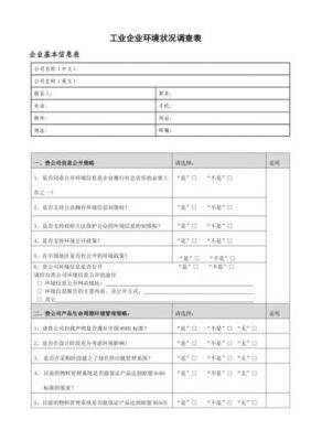 环境调查表范文（环境调查内容怎么写）-图2