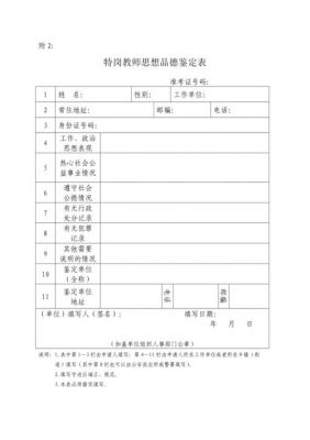 教师思想鉴定表范文（教师思想政治鉴定表）-图2