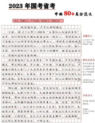 申论范文30篇（申论范文30篇背诵2024百度网盘）