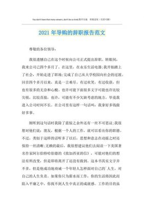 导购辞职报告范文（导购辞职报告范文大全）-图2